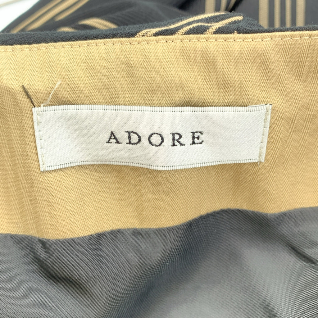 ADORE / 어도어 | 쿨 스트라이프 스커트 / 안감 포함 | 36 | 여성