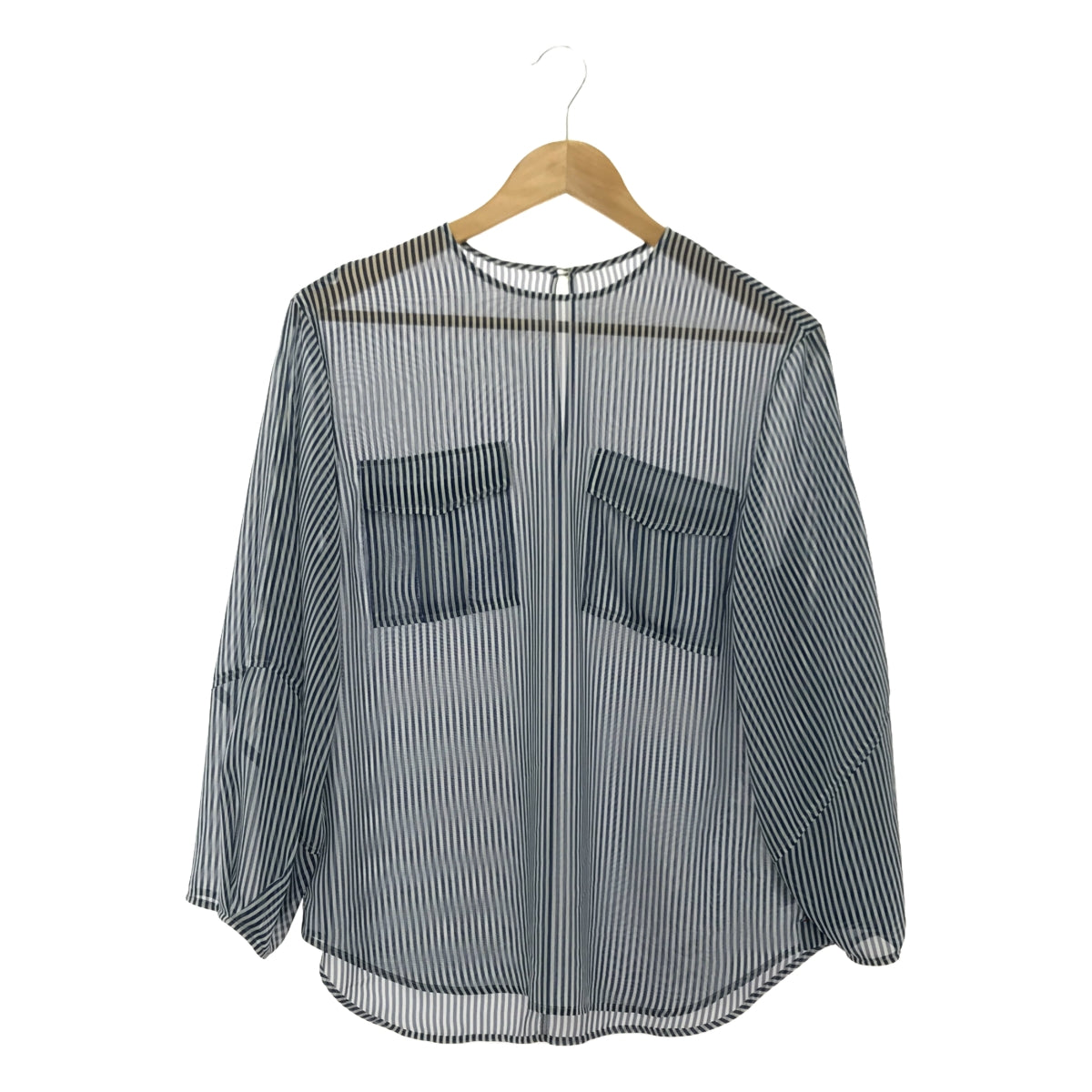 NOBLE | 2020AW | [N.Jam] Sheer Stripe Blouse | F | Women's