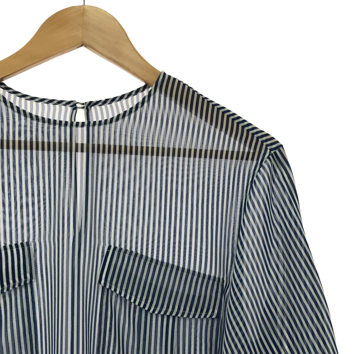 NOBLE | 2020AW | [N.Jam] Sheer Stripe Blouse | F | Women's