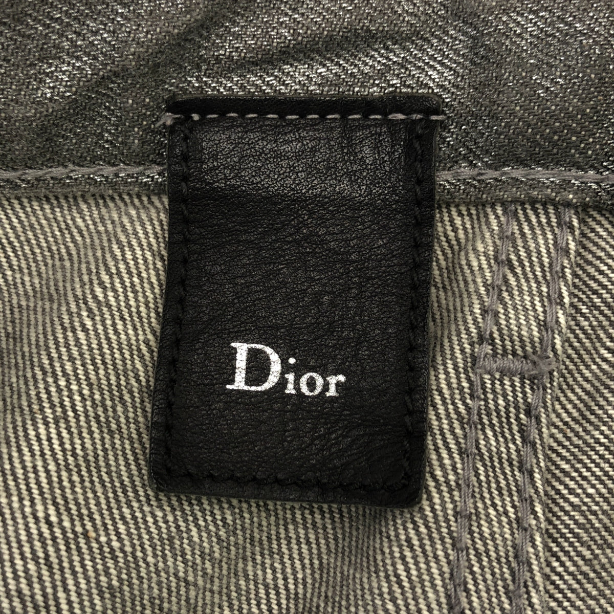Dior homme / ディオールオム | 2006AW | エディスリマン期 シルバーコーティング デニムパンツ | 32 | メンズ