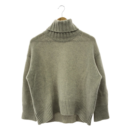 GALERIE VIE / Galerie Vie | Fine wool high neck pullover | S | Beige | Women's