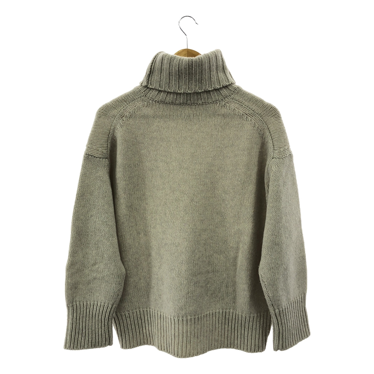 GALERIE VIE / Galerie Vie | Fine wool high neck pullover | S | Beige | Women's