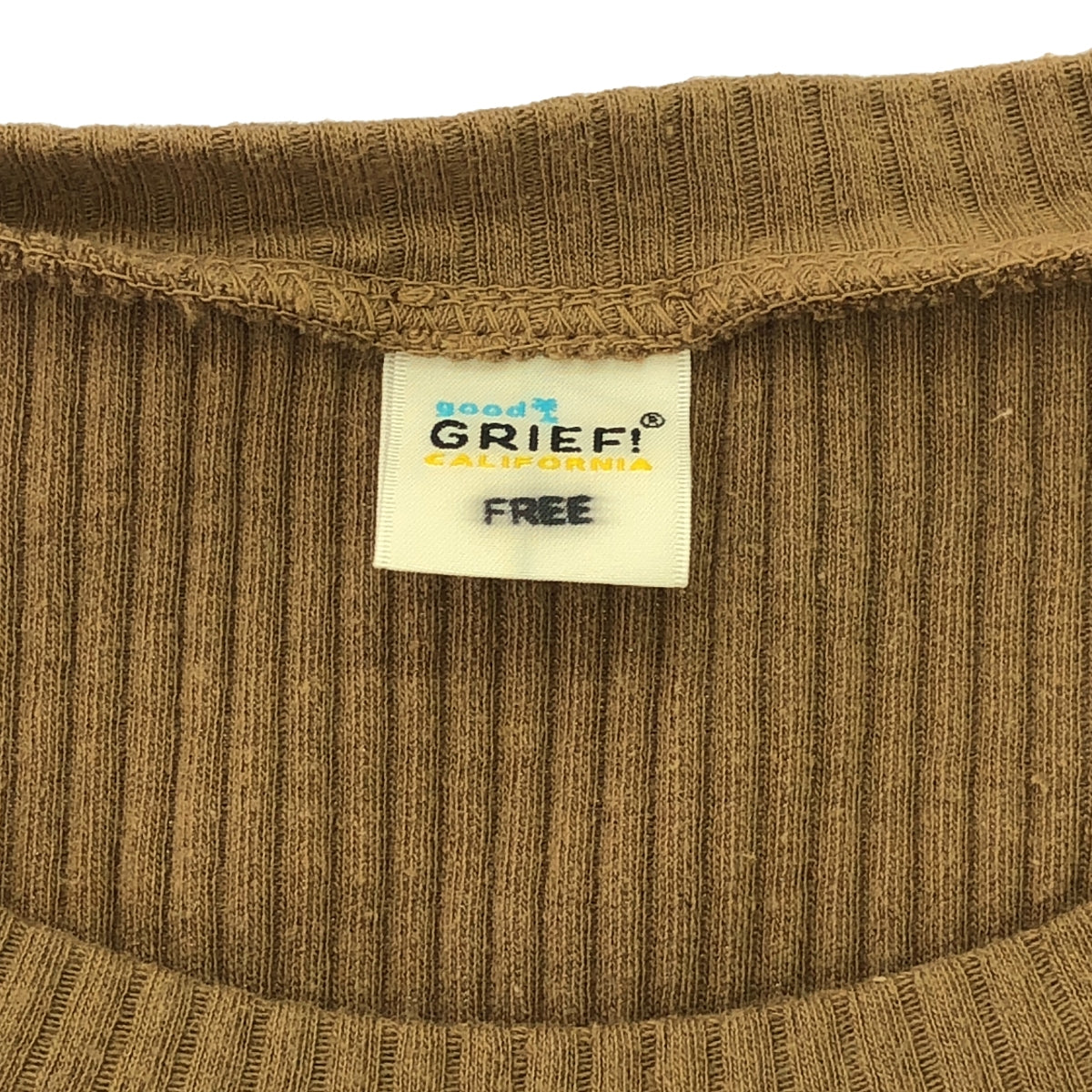 L'Appartement / アパルトモン | GOOD GRIEF!  / RIB L/S TOP リブカットソー | F | レディース