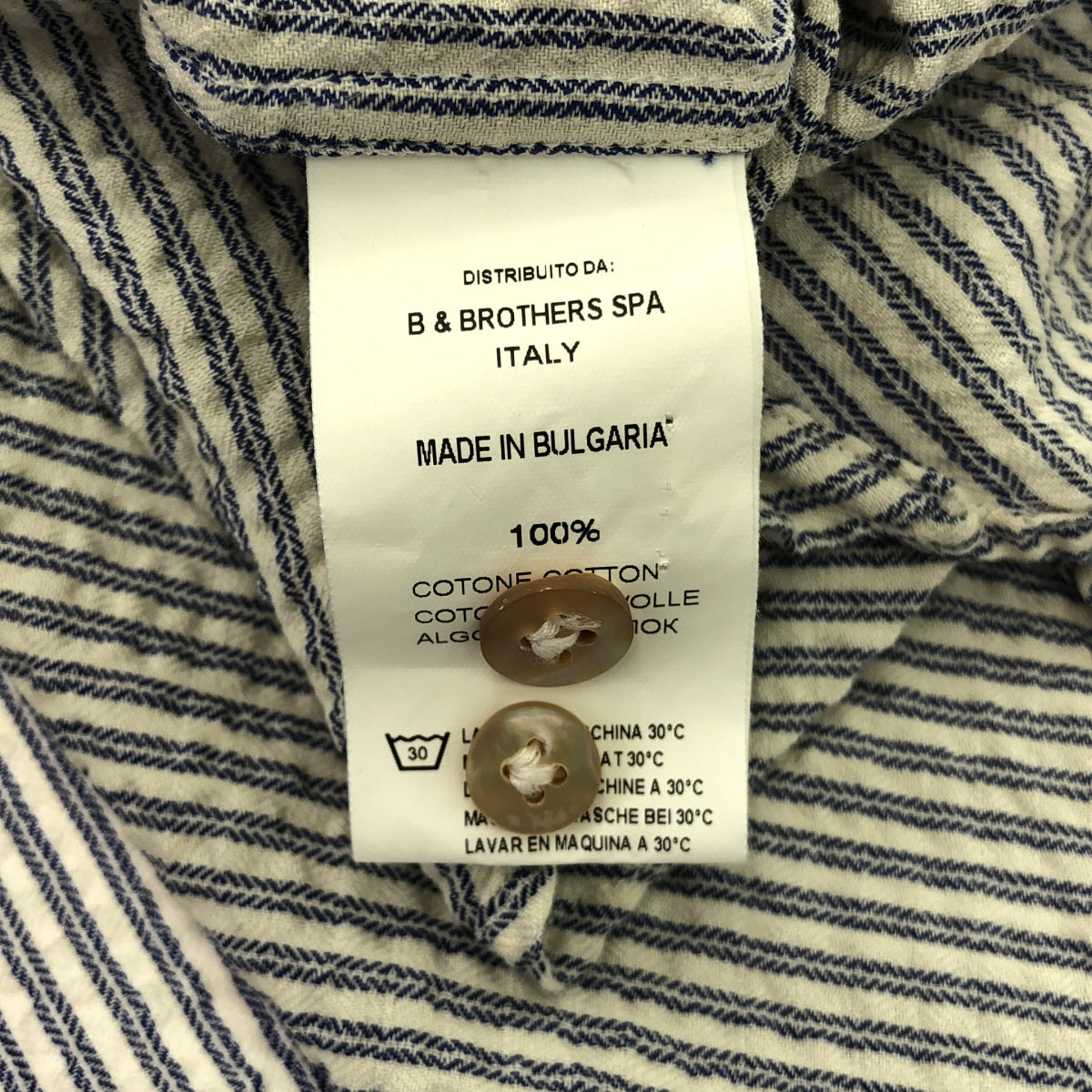 THE GIGI / ザ・ジジ | 2019SS | ANGIE/H029 リネンシルク ストライプ 2B テーラードジャケット | 50 | 50 | メンズ