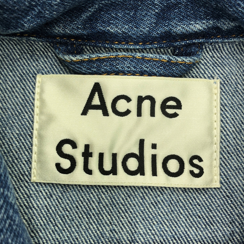 Acne Studios | TOP MID VTG 第三款破洞牛仔外套 | 34 |靛藍 |女性的