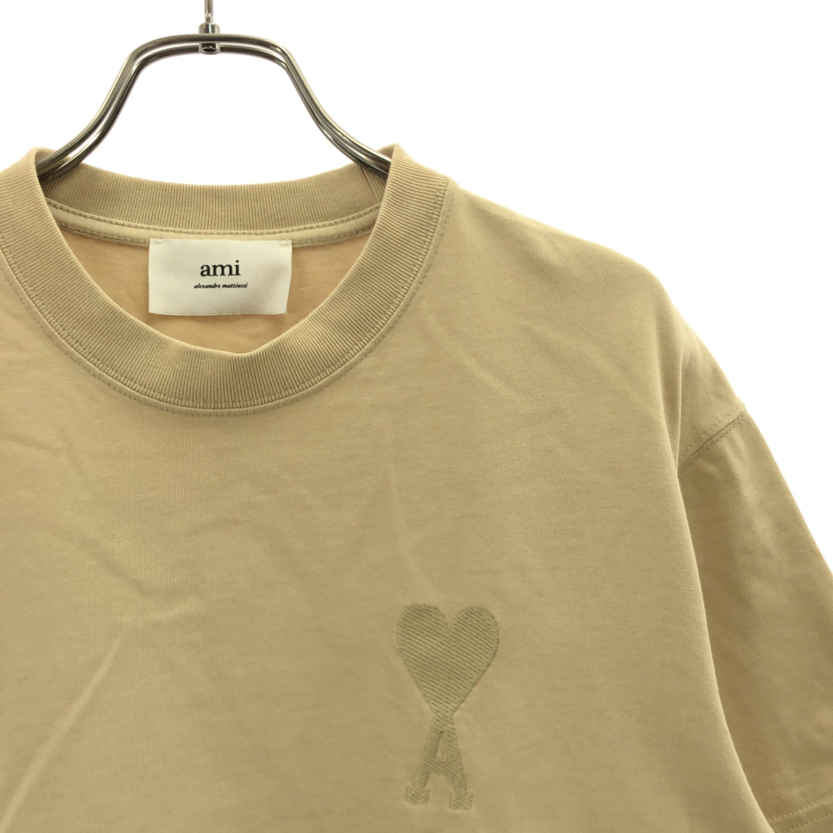 AMI Alexandre Mattiussi | 雙面Logo圓領T卹 | XS |