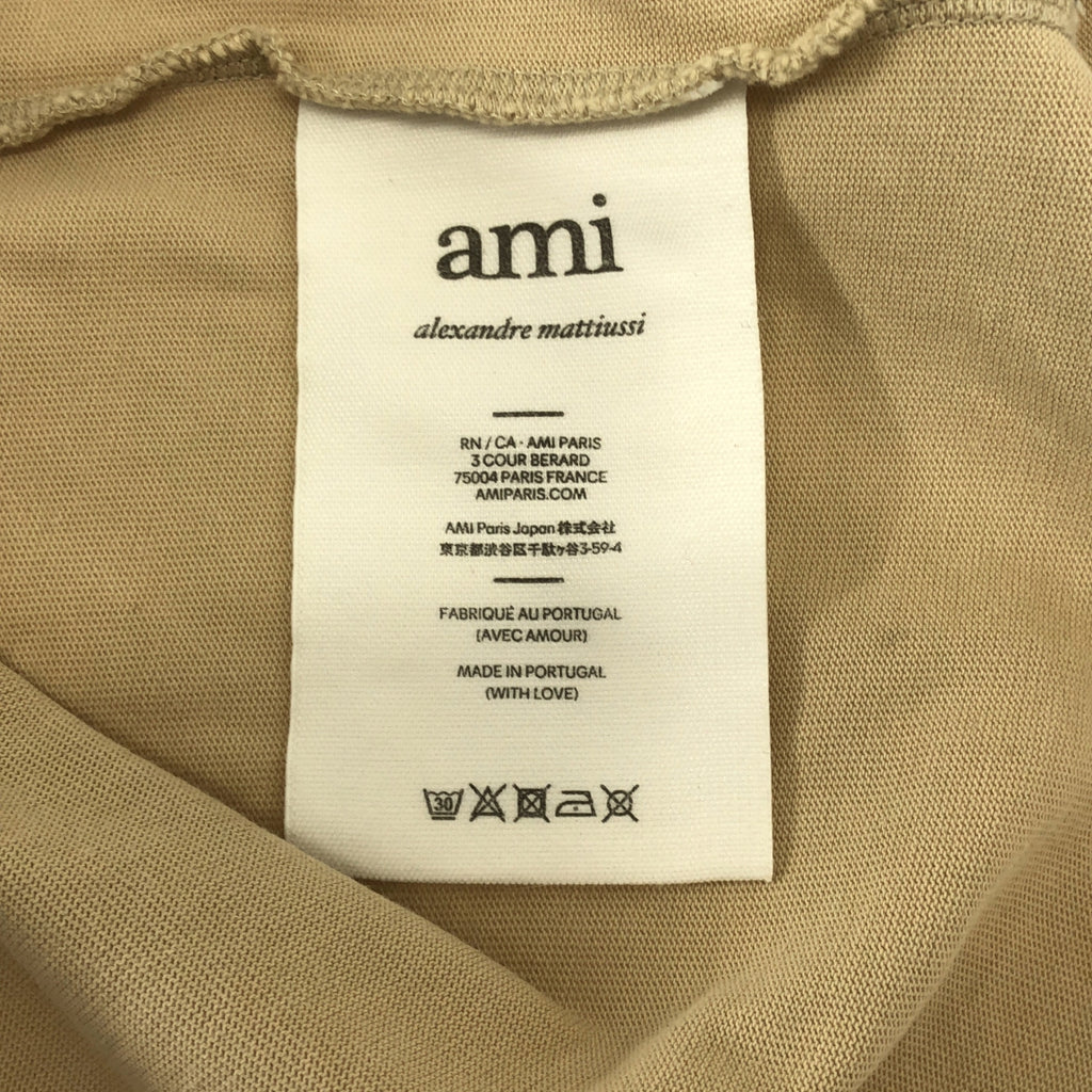 AMI Alexandre Mattiussi | 雙面Logo圓領T卹 | XS |