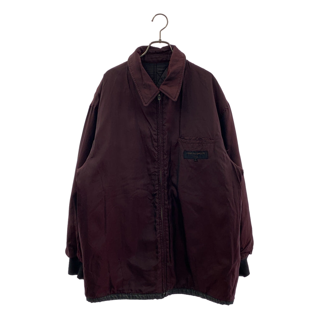 COMME des GARCONS HOMME / 콤데 갤슨 옴므 | 1993AW | 뒤집을 수 있는 퀼팅 재킷 | M | 남성