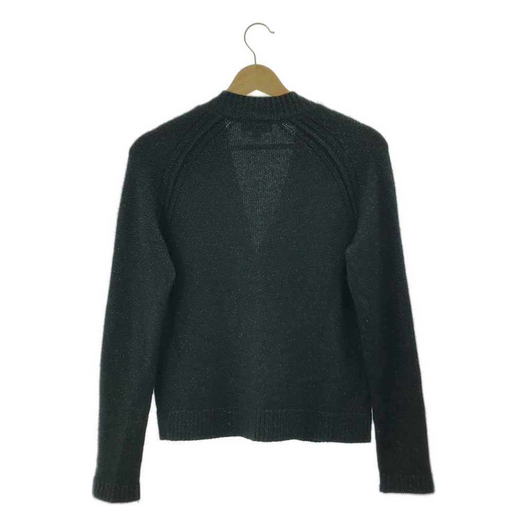 Drawer | 羊絨金絲針織開襟衫 | 1 碼 | 黑色 | 女款