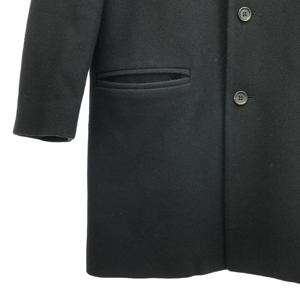 APC / A.P.C. | 羊毛切斯特菲爾德大衣 / 全襯裡 | S | 黑色 | 男士