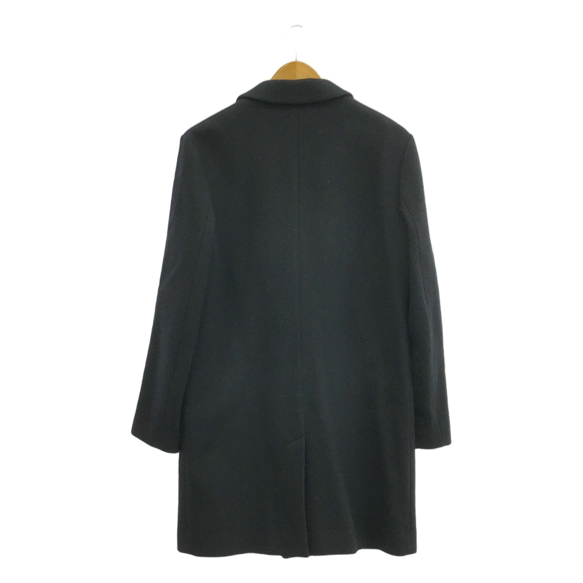 A.P.C. / アーペーセー | ウール チェスターコート / 総裏地 | S | ブラック | メンズ