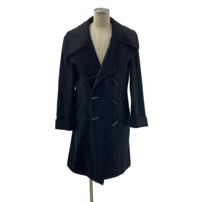 Y's BANG ON! / ワイズバングオン | ウール ベルテッド トグル ダブルオーバーコート / 総裏地 |