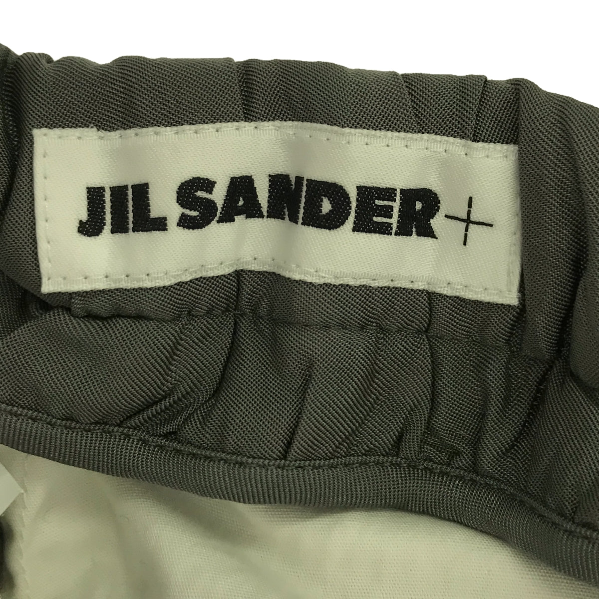 JIL SANDER+ / ジルサンダープラス | ウール テーパード イージーパンツ | 32 | グレー | レディース