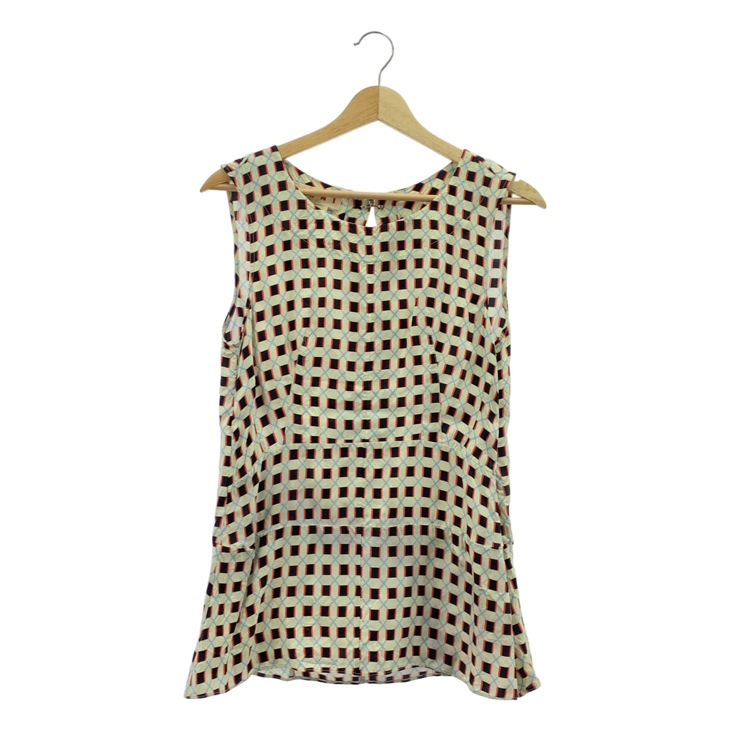 MARNI / マルニ | レーヨン 総柄 ノースリーブ ブラウス | 40 | レディース