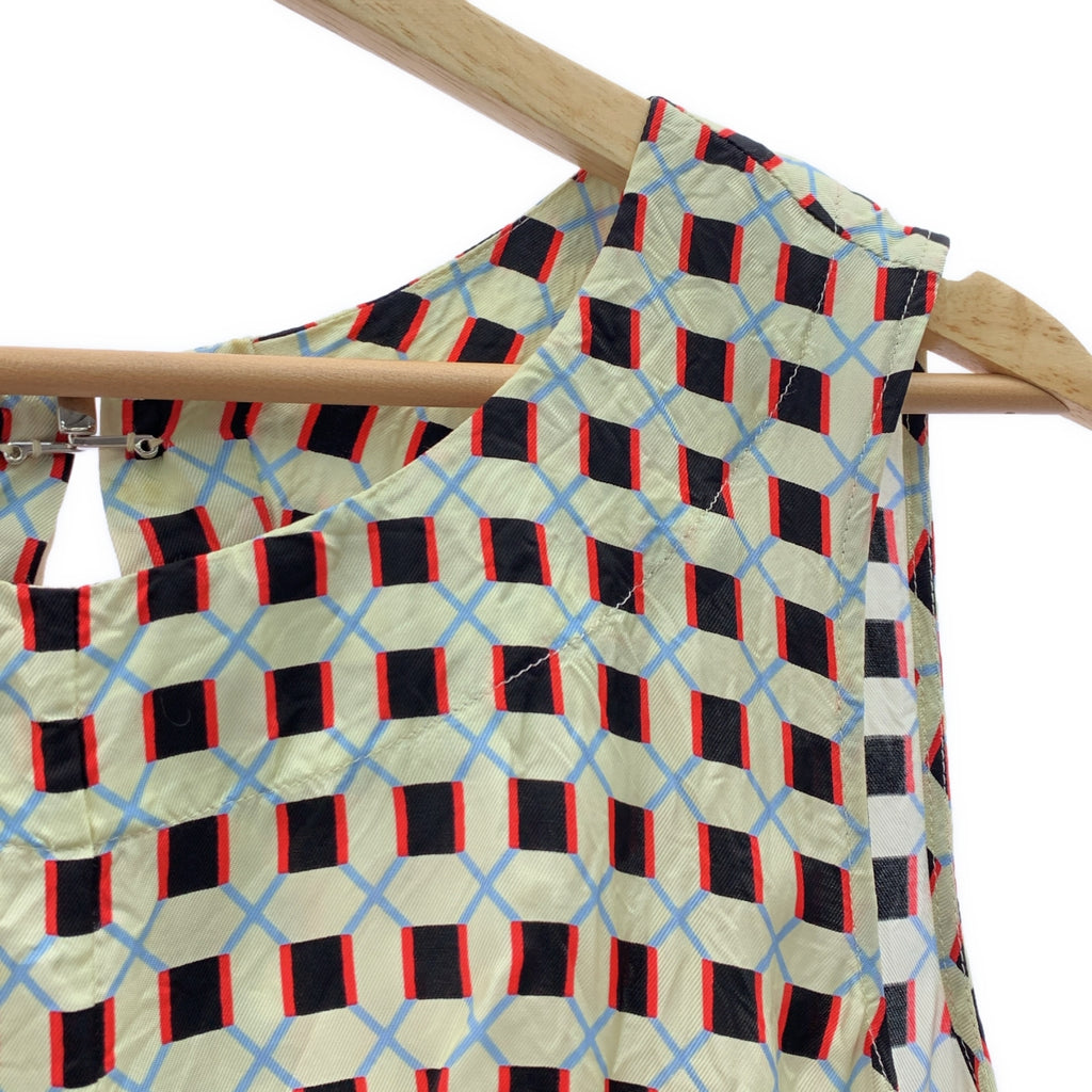 MARNI / マルニ | レーヨン 総柄 ノースリーブ ブラウス | 40 | レディース