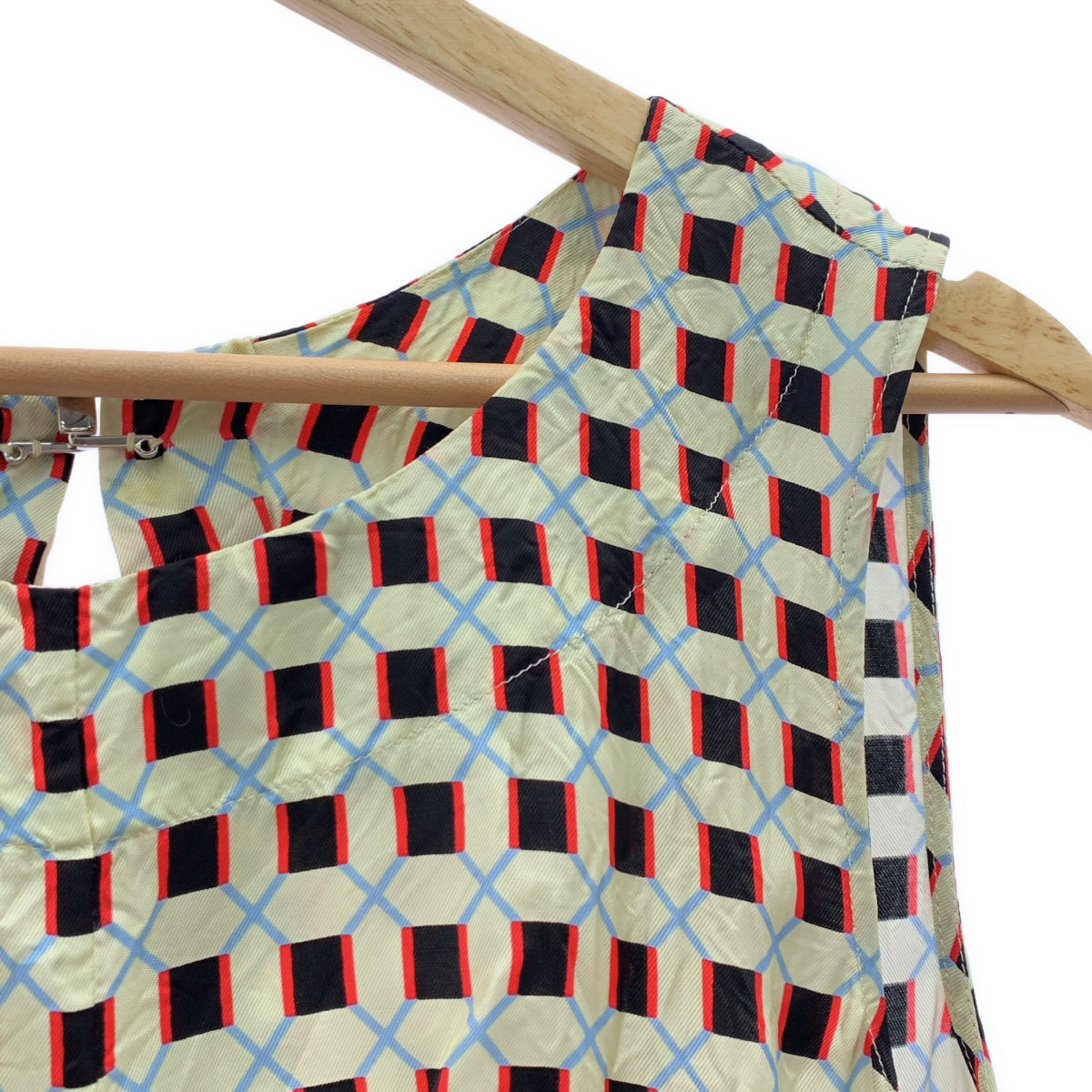 MARNI / マルニ | レーヨン 総柄 ノースリーブ ブラウス | 40 | レディース