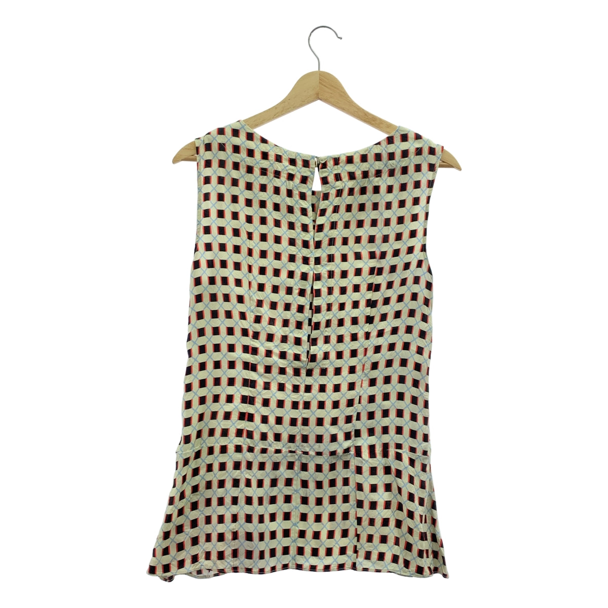 MARNI / マルニ | レーヨン 総柄 ノースリーブ ブラウス | 40 | レディース