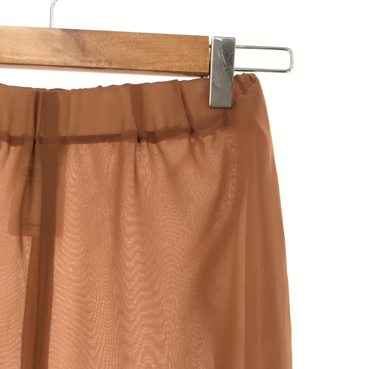 LEINWANDE / 라인 밴드 | 시어 이지 팬츠 | F | 브라운 | 여성