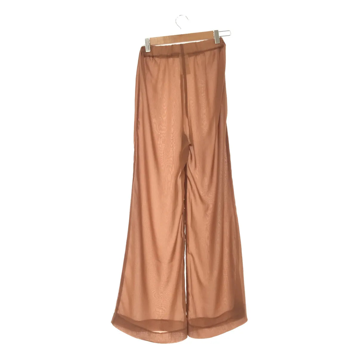 LEINWANDE / 라인 밴드 | 시어 이지 팬츠 | F | 브라운 | 여성