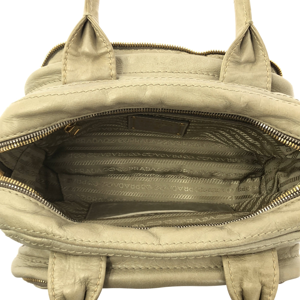 PRADA / 프라다 | 삼각 플레이트 로고 2way 가죽 숄더백 / BN2010 |