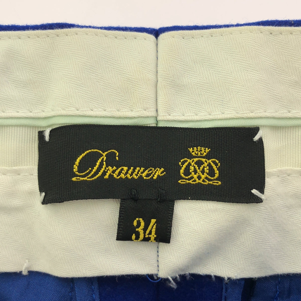 Drawer / ドゥロワー | フラノテーパードパンツ | 34 | ブルー | レディース