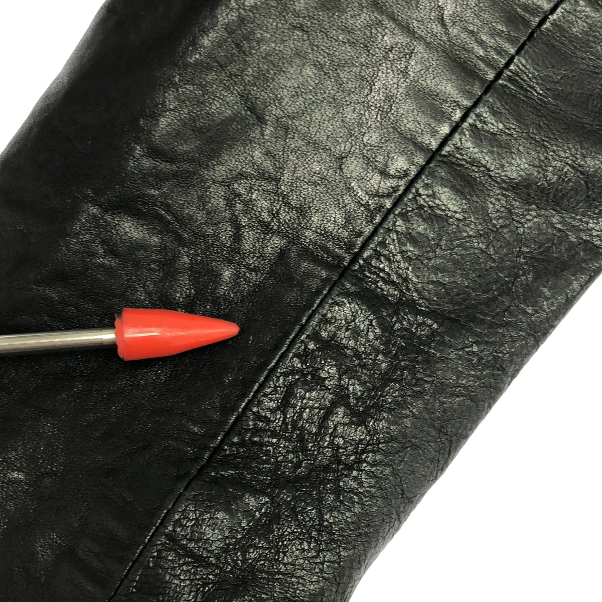 MUSHER / マーシャ | シープ レザー ダブル ライダース ジャケット | S | ブラック | レディース