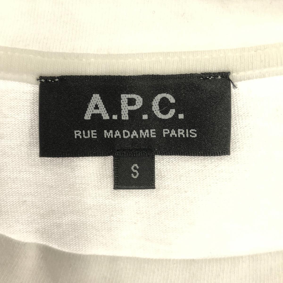 APC | Logo Embroidered Crew Neck T-Shirt | S | Women's