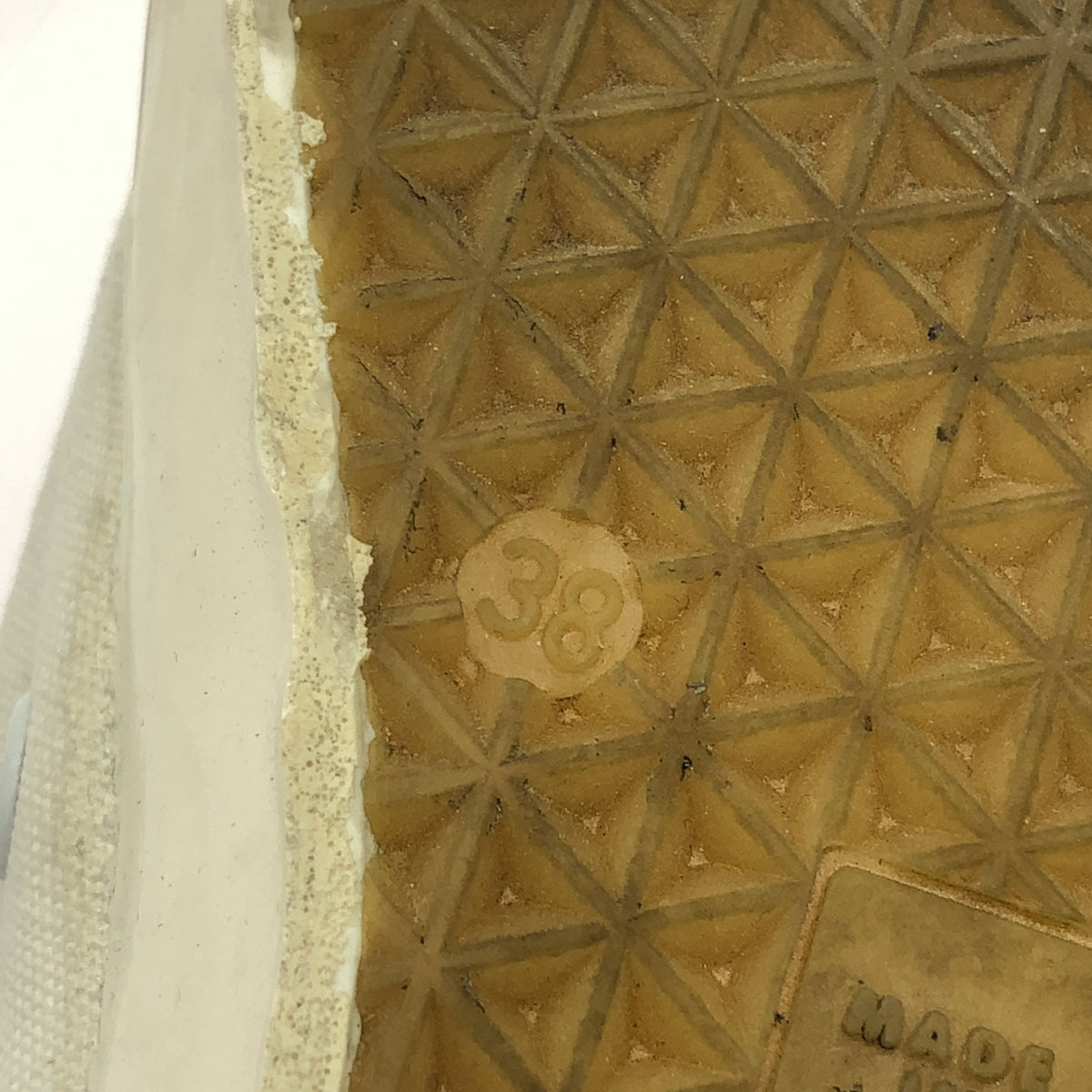 MARNI |帆布低筒運動鞋 |尺寸 38 |白色 |女性的