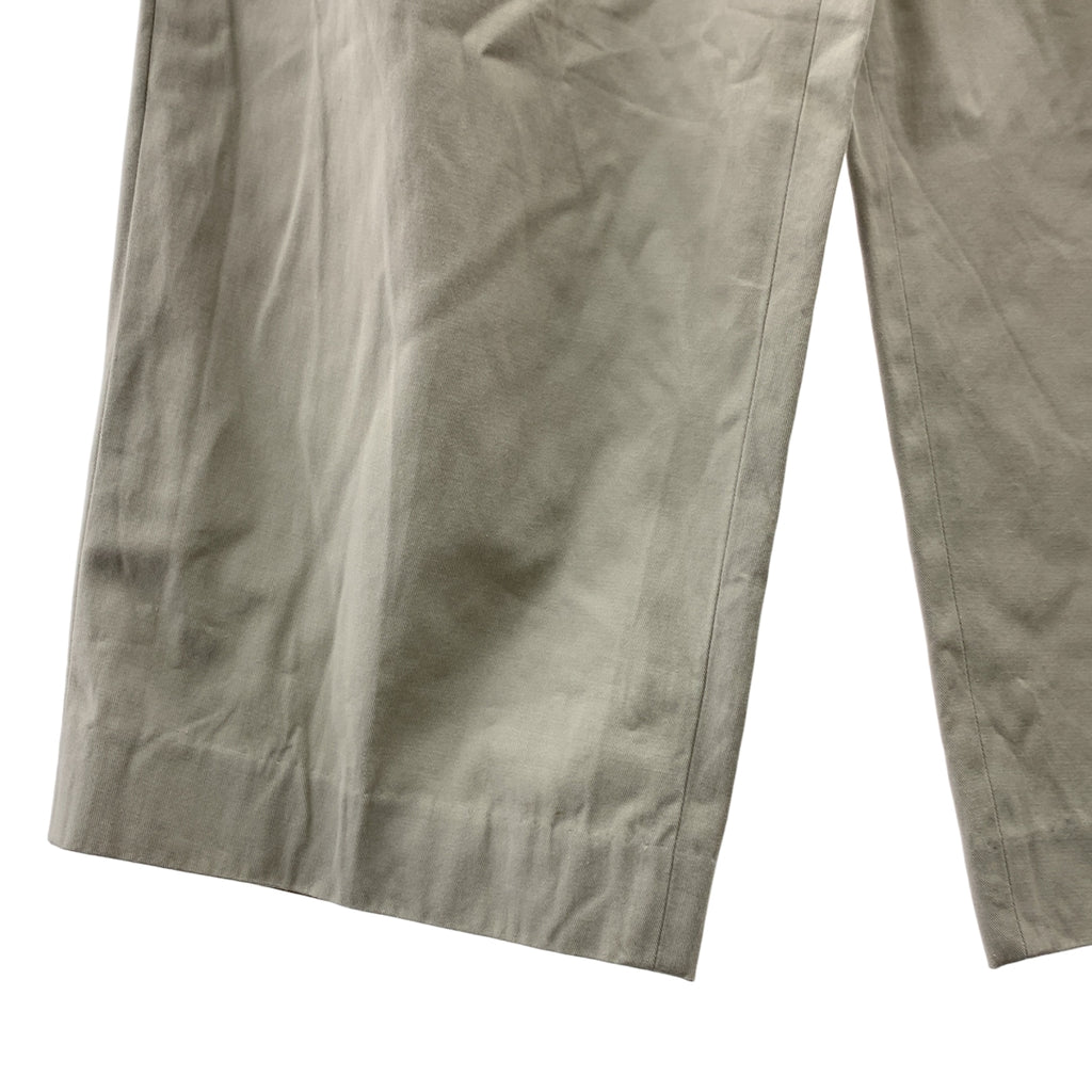 YLEVE / イレーヴ | コットン 2タック ワイドパンツ | 4 | メンズ