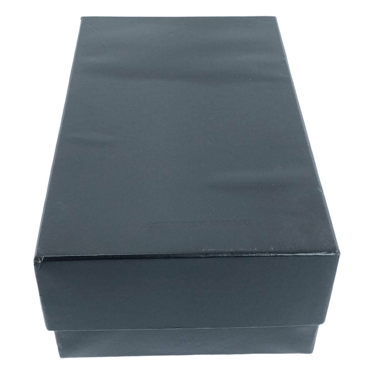 【미품】 ALEXANDER WANG / 알렉산더 원 | 하라코 가죽 발목 스트랩 플랫 펌프 | 37 | 네이비 | 여성