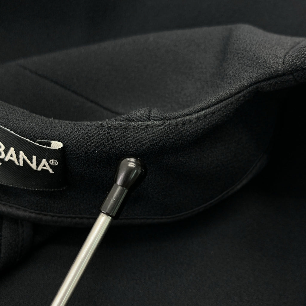 D&G DOLCE&GABBANA / ディーアンドジー | ケープ ポンチョ コート | 38 | ブラック | レディース