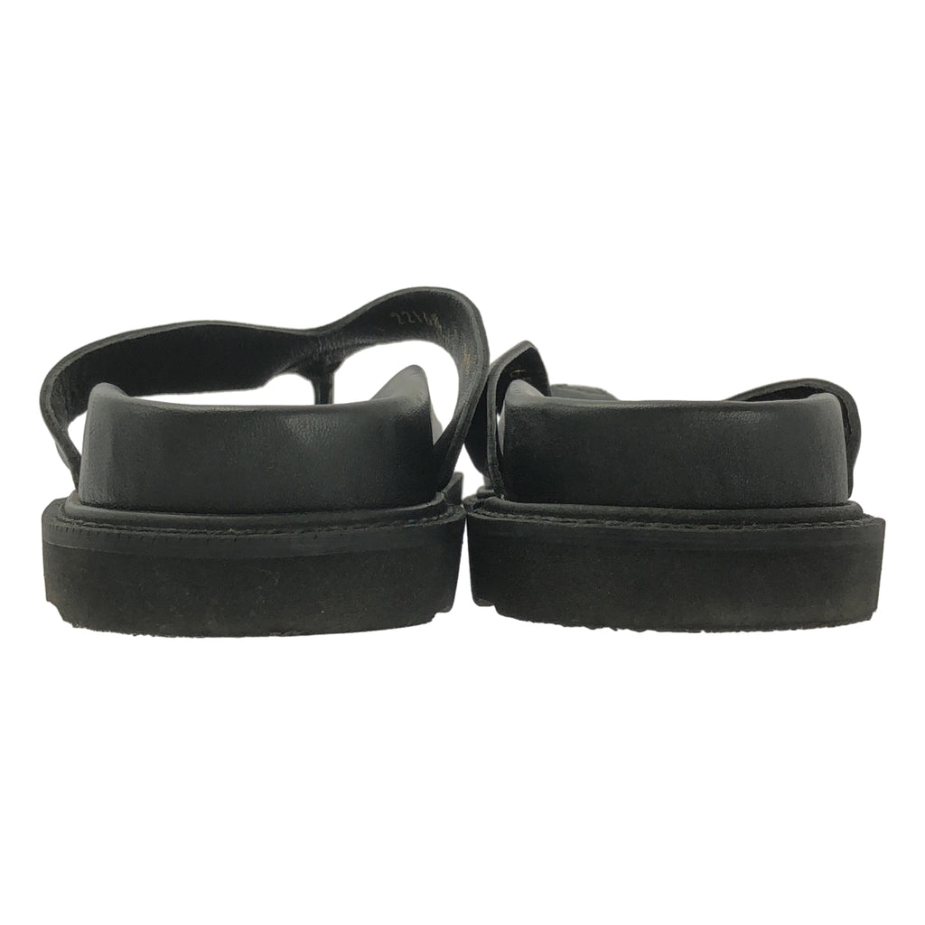 CAMINANDO / カミナンド | THONG SLIDES レザー トング スライドサンダル | 8 | レディース