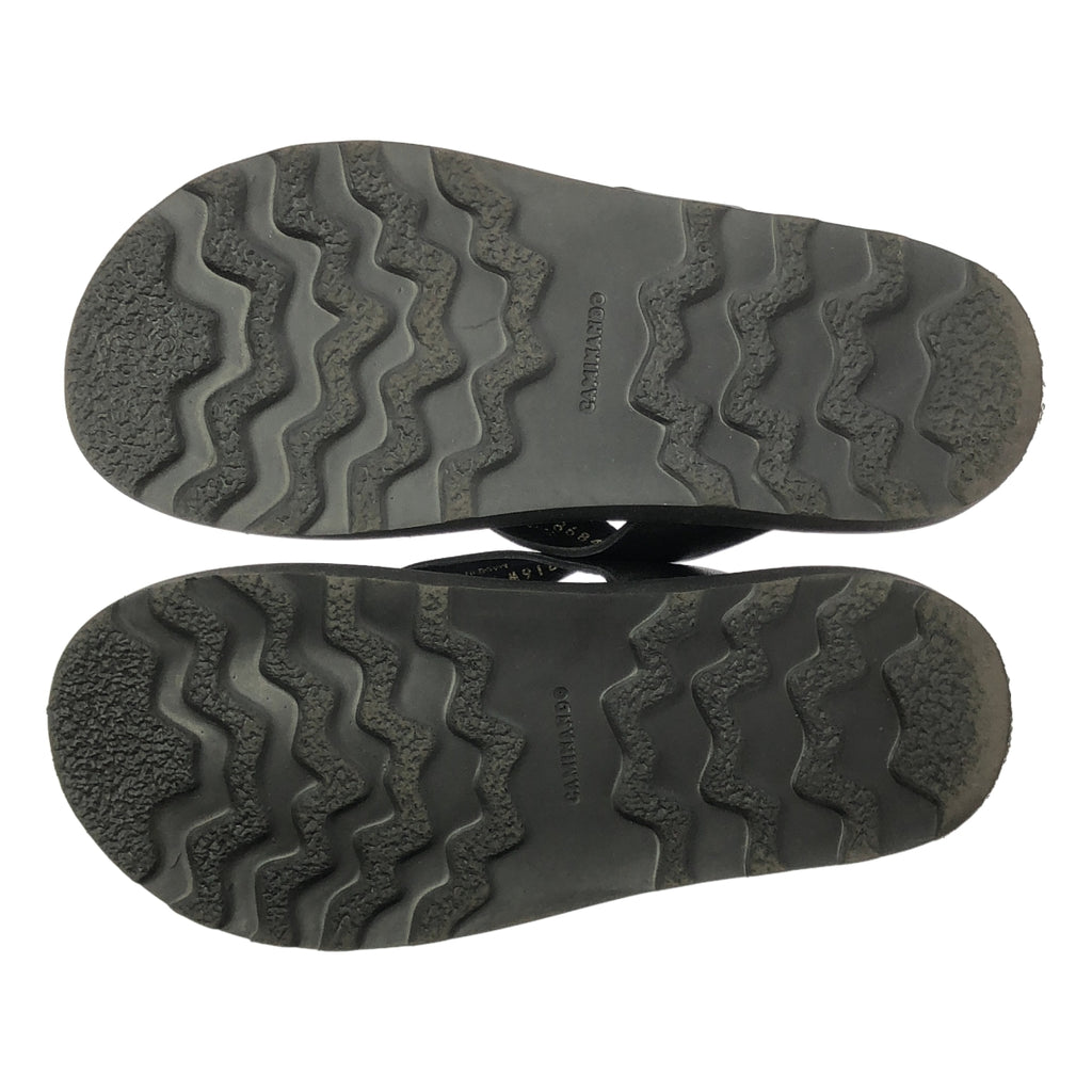 CAMINANDO / カミナンド | THONG SLIDES レザー トング スライドサンダル | 8 | レディース