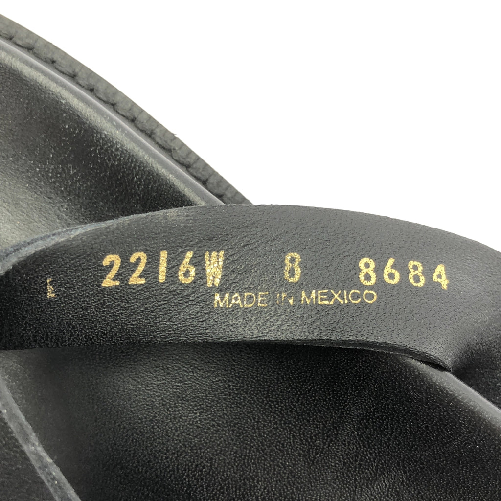 CAMINANDO / カミナンド | THONG SLIDES レザー トング スライドサンダル | 8 | レディース