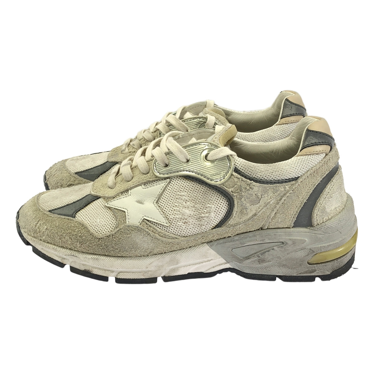 GOLDEN GOOSE / ゴールデングース | Running Dad ダメージ加工 スニーカー | 36 | グレー | レディース