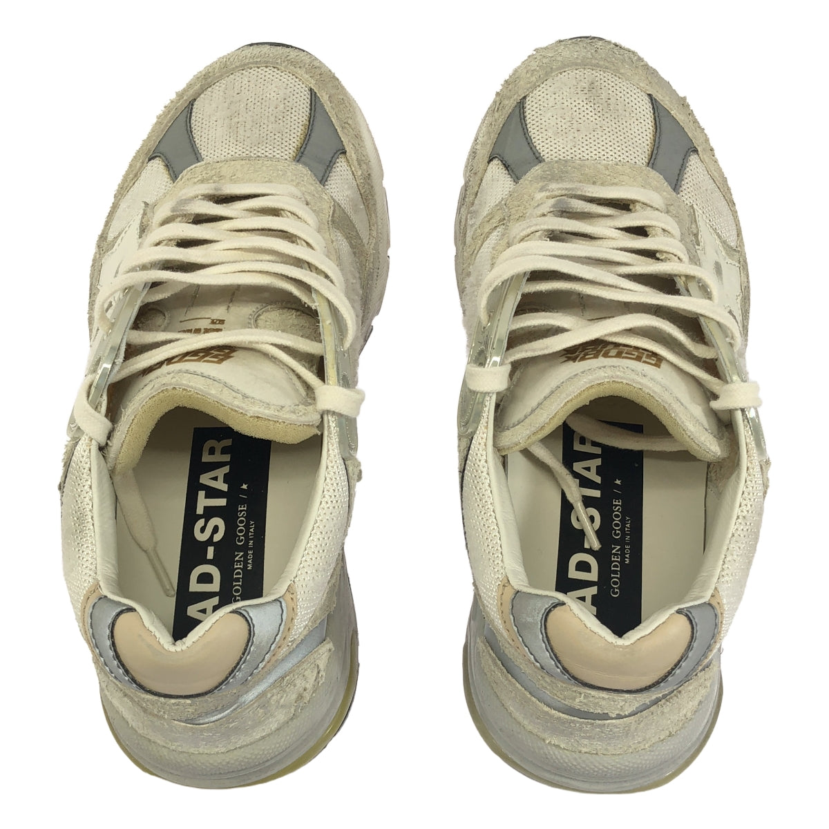 GOLDEN GOOSE / ゴールデングース | Running Dad ダメージ加工 スニーカー | 36 | グレー | レディース