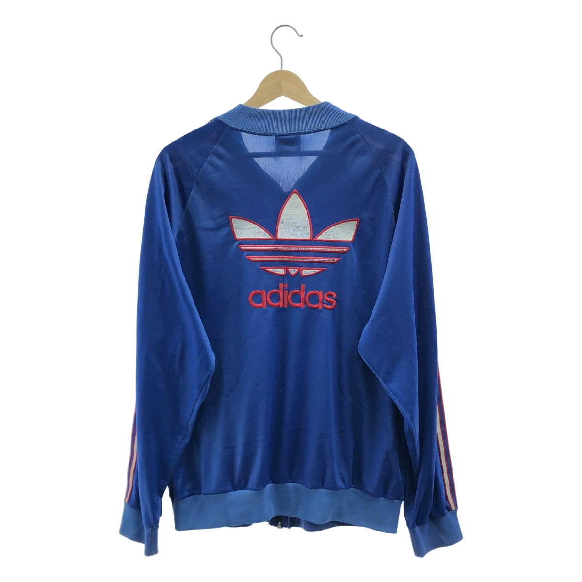 楽天市場】【中古】80s adidas トラックジャケット サイズM 赤黒