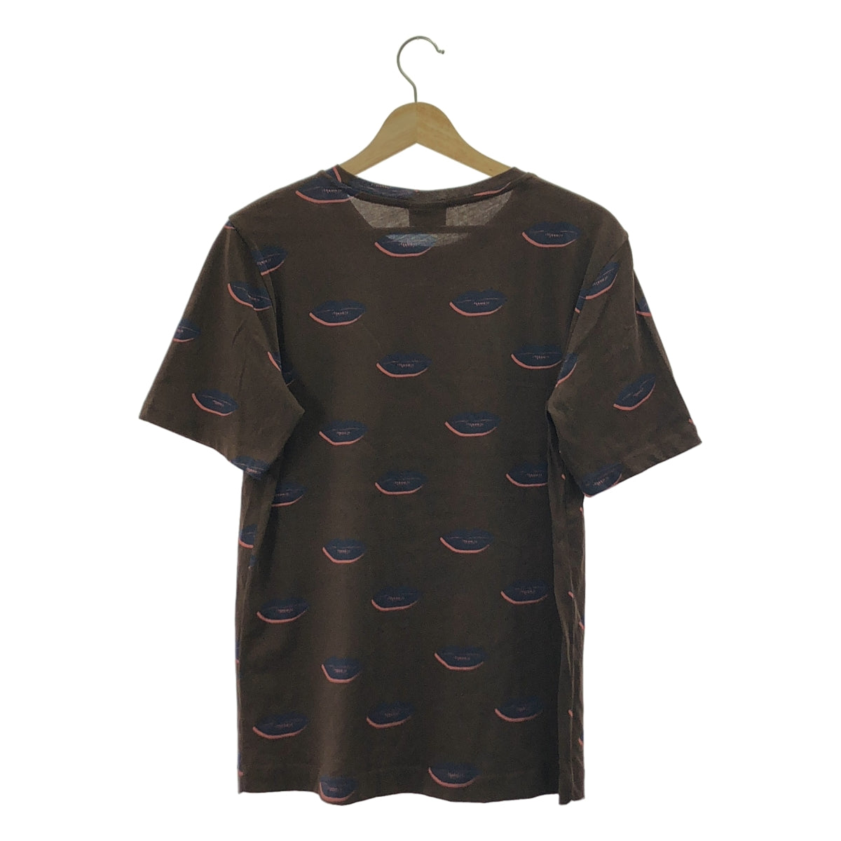 DRIES VAN NOTEN / ドリスヴァンノッテン | コットン リップ 総柄 Tシャツ | S |