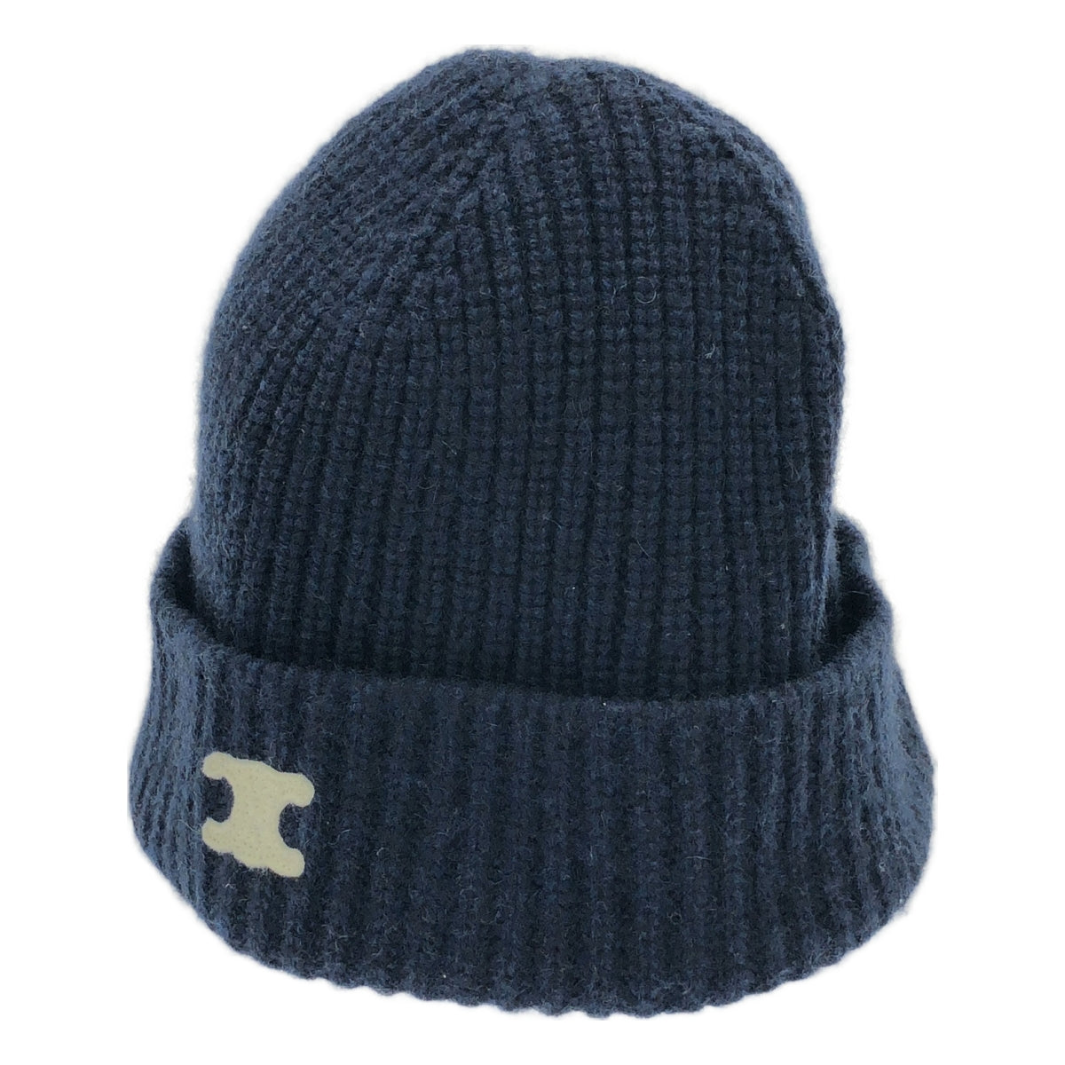 CELINE | TRIOMPHE HERITAGE CASHMERE 針織帽 / 羊絨 Triomphe 針織帽 / 男女通用 | TU | 海軍藍 | 男款