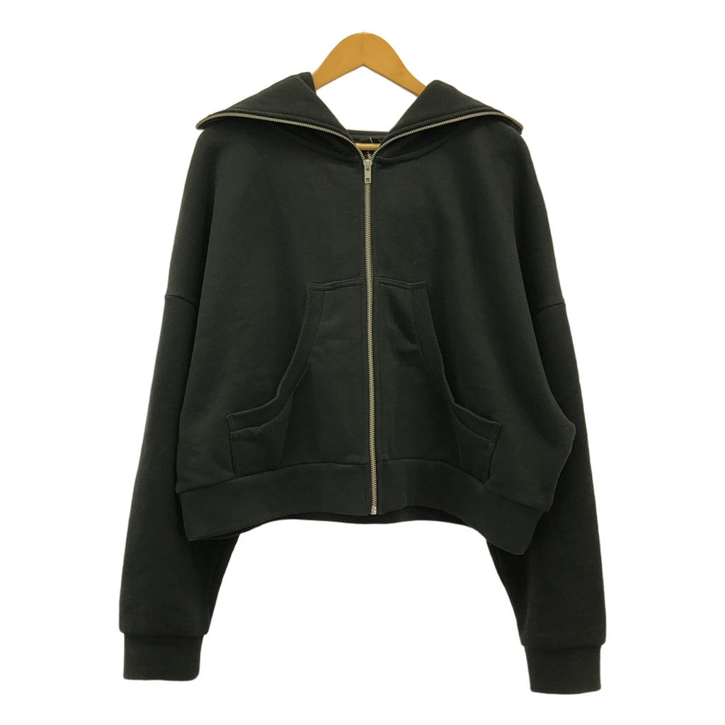 entire studios / 엔타이아 스튜디오 | full zip hoodie / 풀 Zip 오버 스웨트 후디 | XS | 블랙 | 남성