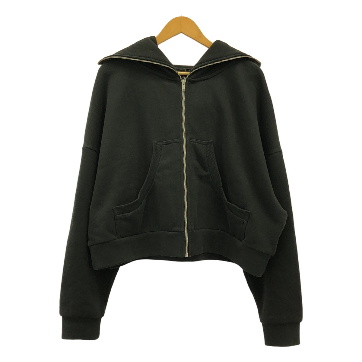 entire studios / エンタイアスタジオ | full zip hoodie / フルジップ オーバー スウェット フーディ | XS | ブラック | メンズ