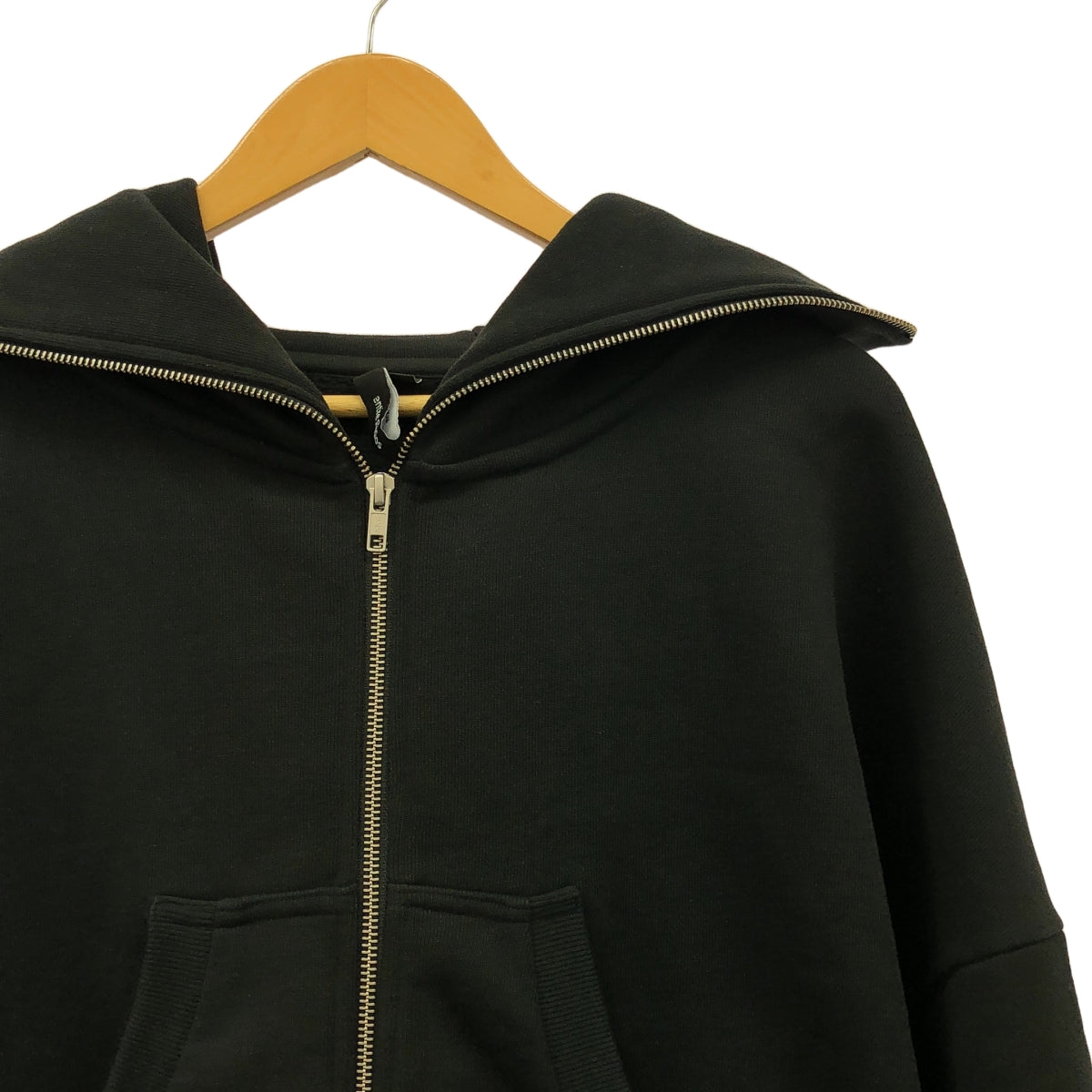 entire studios / エンタイアスタジオ | full zip hoodie / フルジップ オーバー スウェット フーディ | XS | ブラック | メンズ