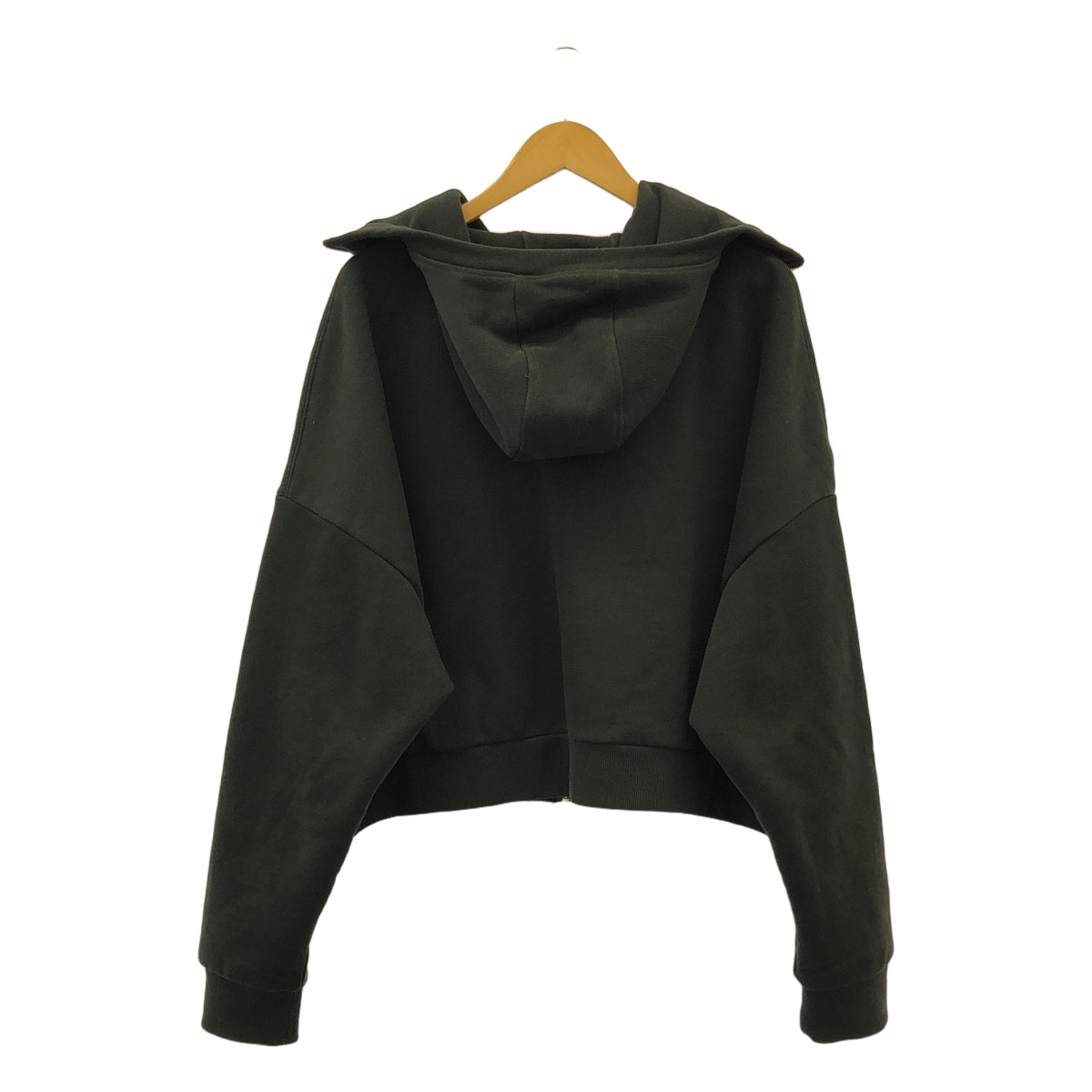 entire studios / エンタイアスタジオ | full zip hoodie / フルジップ オーバー スウェット フーディ | XS | ブラック | メンズ