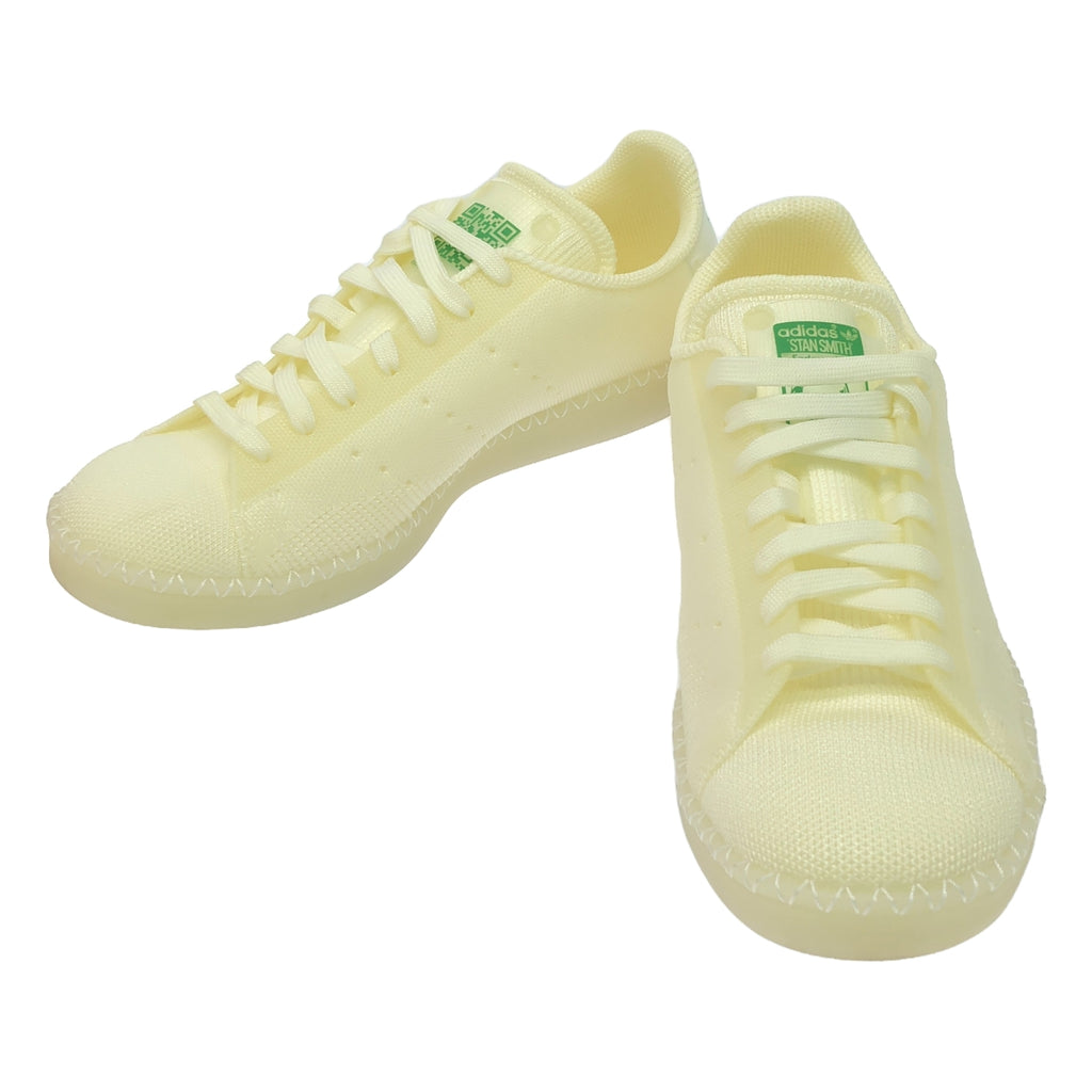 【미품】 adidas / 아디다스 | 2021 | Stan Smith Made To Be Remade Cloud White 스탠스 미스 스니커즈 | 24 | 아이보리 / 그린 | 여성