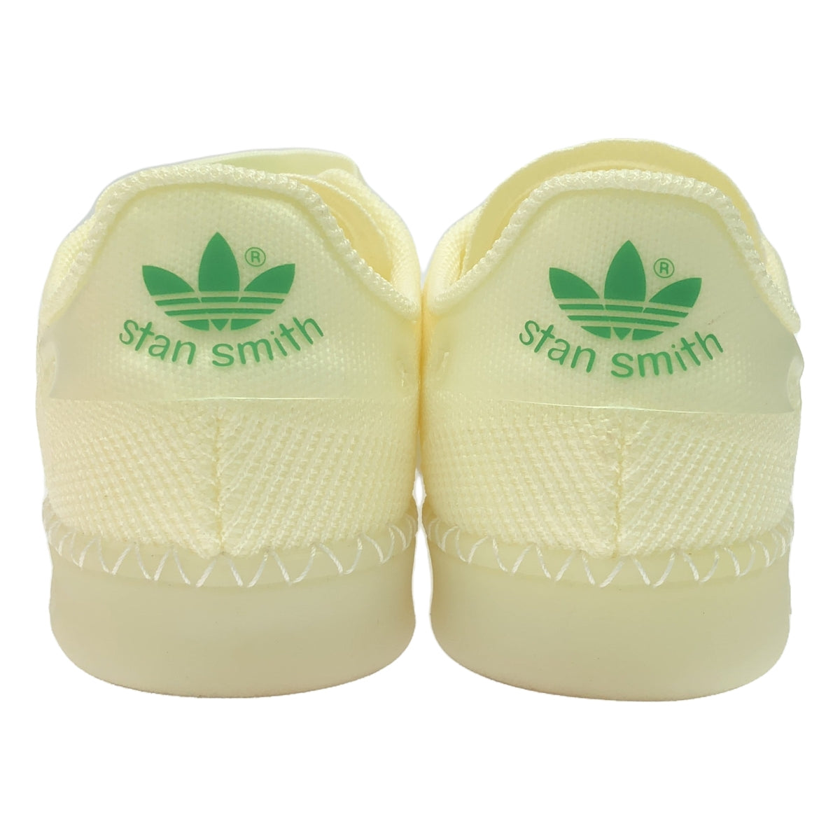 【미품】 adidas / 아디다스 | 2021 | Stan Smith Made To Be Remade Cloud White 스탠스 미스 스니커즈 | 24 | 아이보리 / 그린 | 여성