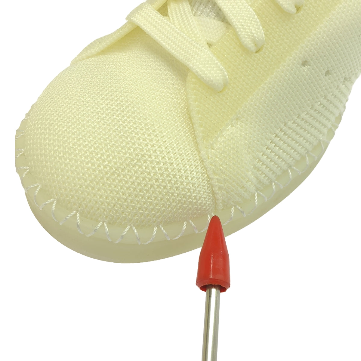 【미품】 adidas / 아디다스 | 2021 | Stan Smith Made To Be Remade Cloud White 스탠스 미스 스니커즈 | 24 | 아이보리 / 그린 | 여성