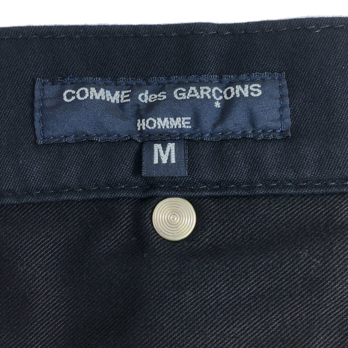 COMME des GARCONS HOMME / 컴데 갤슨 옴므 | 2023SS | 제품 염색 코튼 새틴 턱 와이드 테이퍼 팬츠 | M | 남성