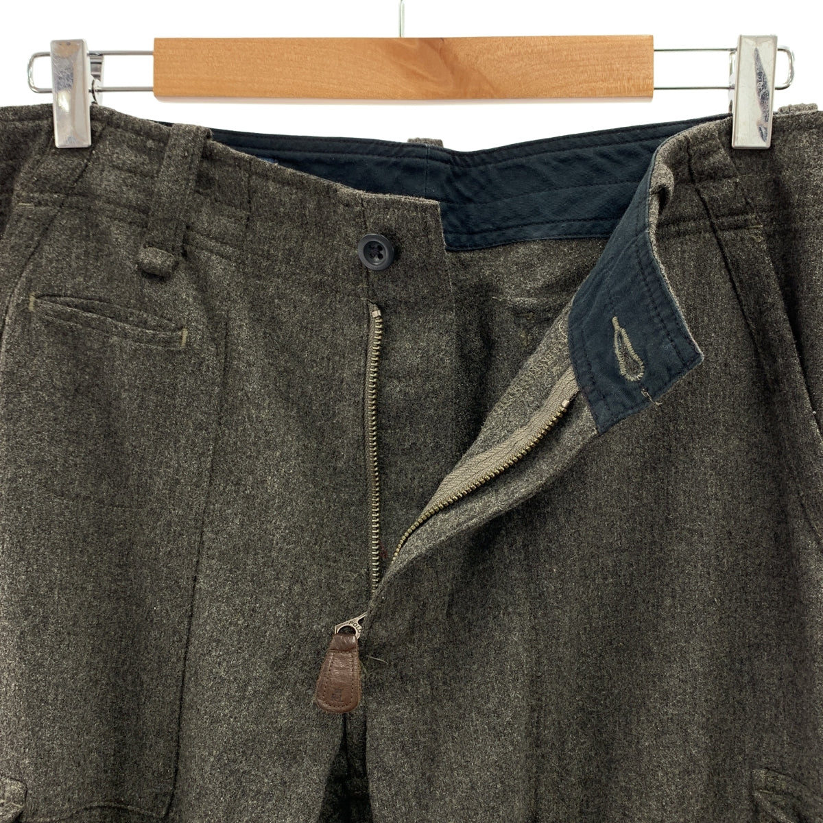 POLO RALPH LAUREN / 폴로랄프로렌 | 울 드로스트링 포켓 카고 팬츠 | 32 |