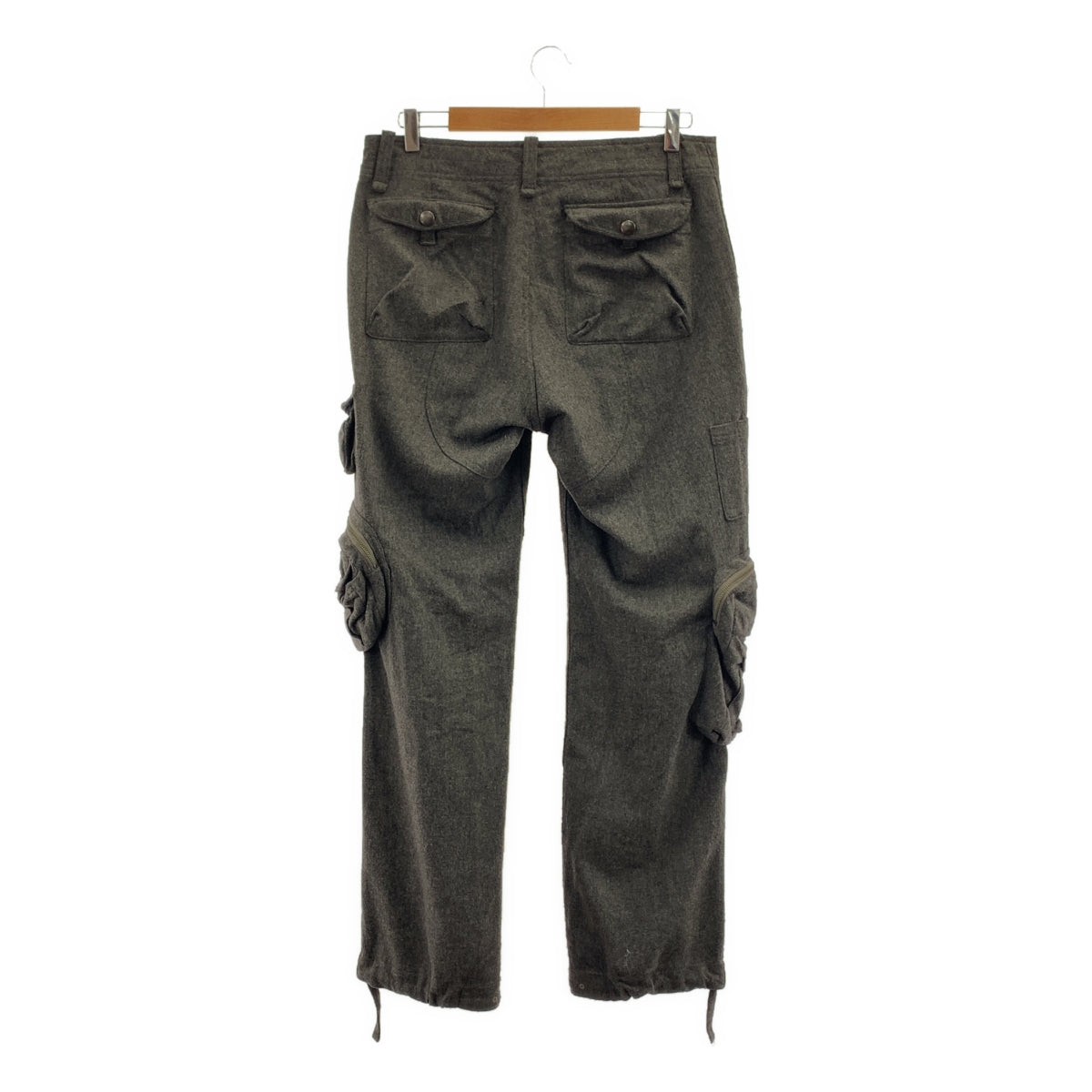 POLO RALPH LAUREN / 폴로랄프로렌 | 울 드로스트링 포켓 카고 팬츠 | 32 |