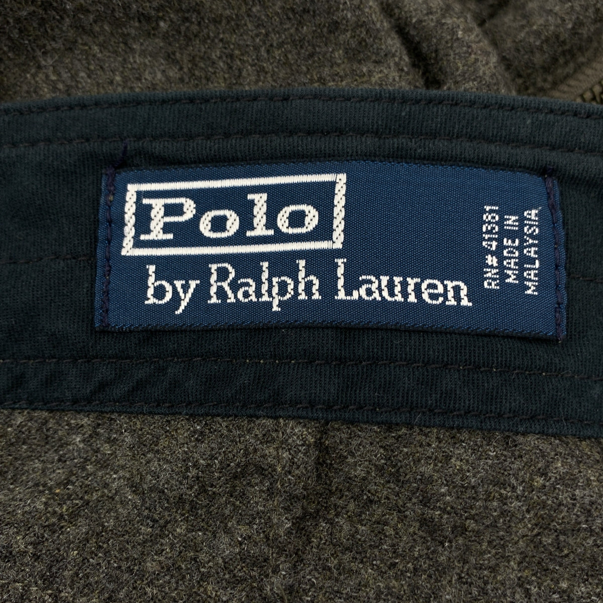 POLO RALPH LAUREN / 폴로랄프로렌 | 울 드로스트링 포켓 카고 팬츠 | 32 |